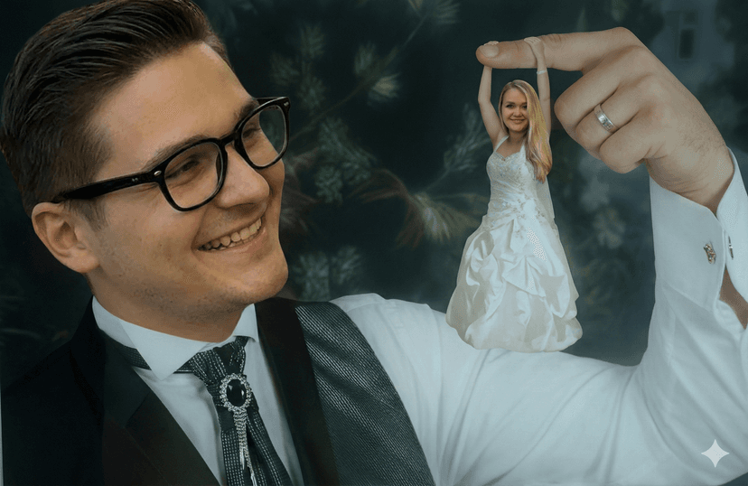 Malinká nevěsta mezi prsty